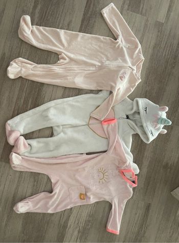 Lot pyjama hiver 9 mois