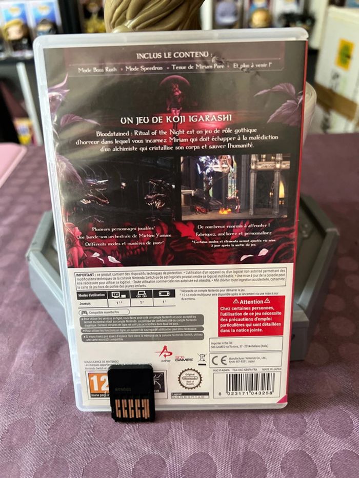 Jeu Nintendo switch bloodstained - photo numéro 2
