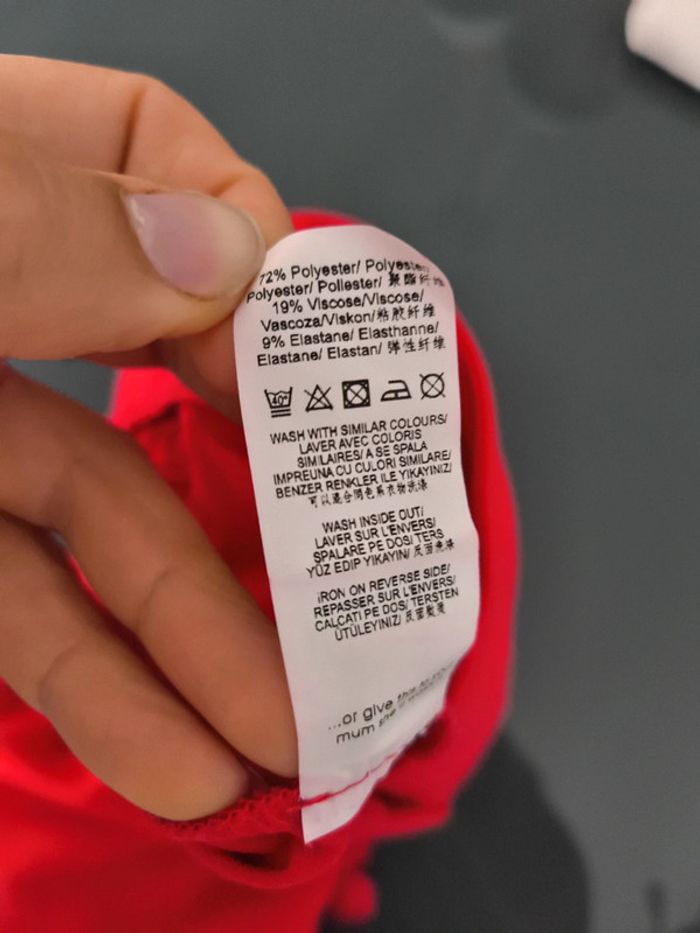 Pantalon rouge missguided 36 - photo numéro 9