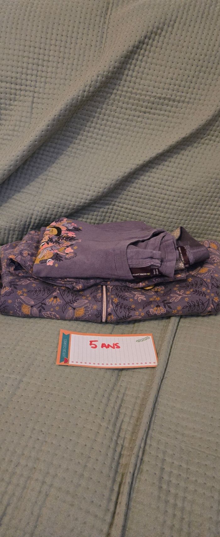 Ensemble 3pcs 5ans sergent major