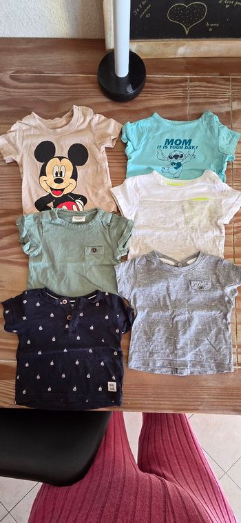 Lot t-shirt 3 mois