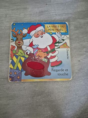 Livre la visite du Père Noël chantecler