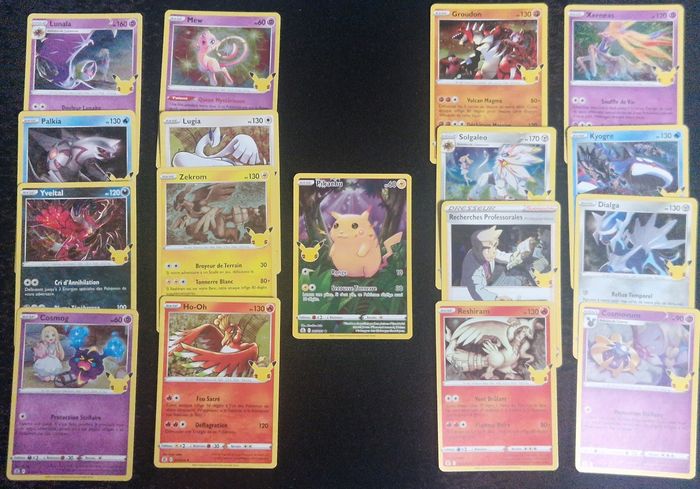 Lot de 17 cartes Pokémon Célébrations 🇫🇷 - photo numéro 1