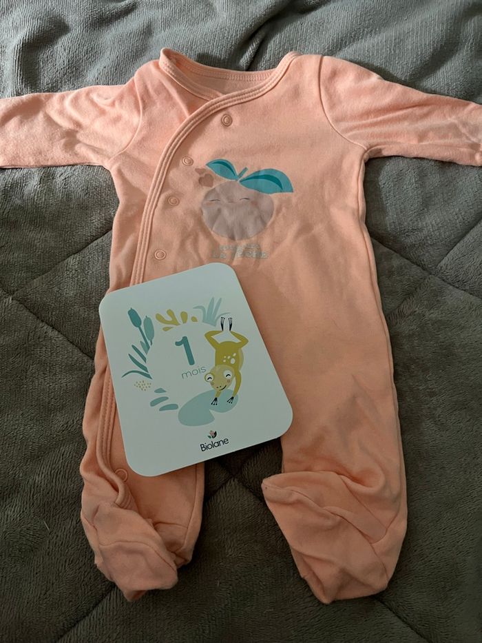 Lot de Pyjamas  gemo 1 mois - photo numéro 2