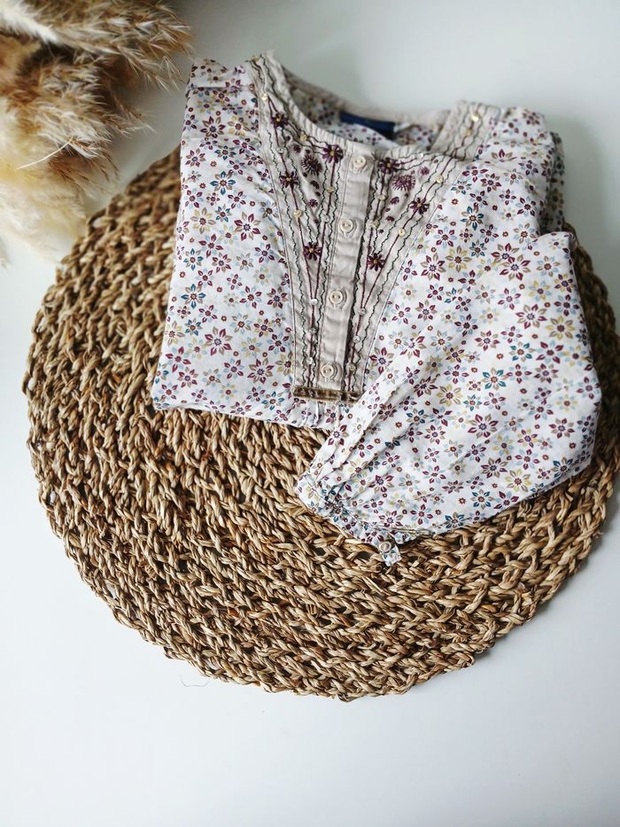 Blouse beige Sergent major