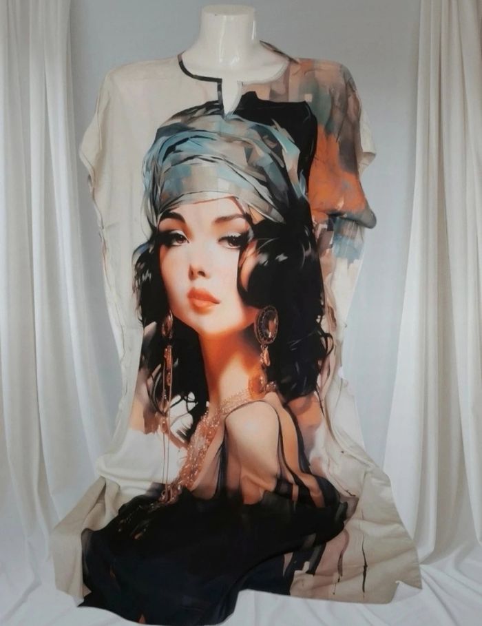 🤎🤍Sublime Robe Légère Et Fluide 🤎🤍