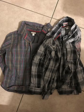 chemise a carreaux garçon