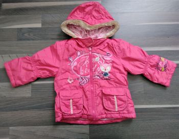 Doudoune rose 18 mois