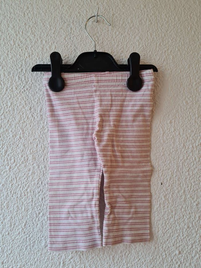 legging blanc rayer rose baby wear