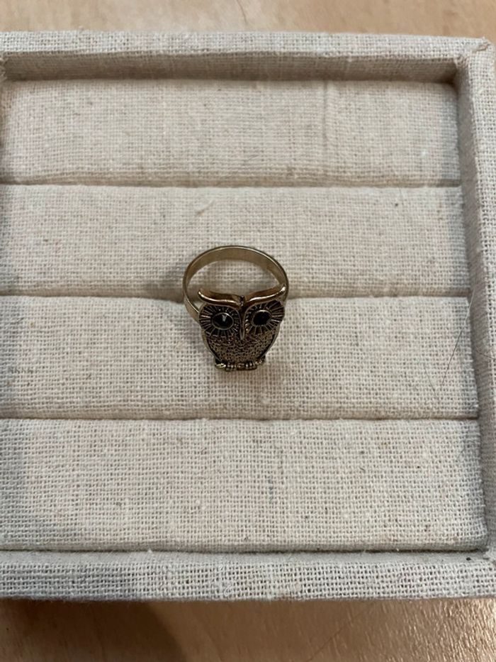 Bague hibou - photo numéro 3