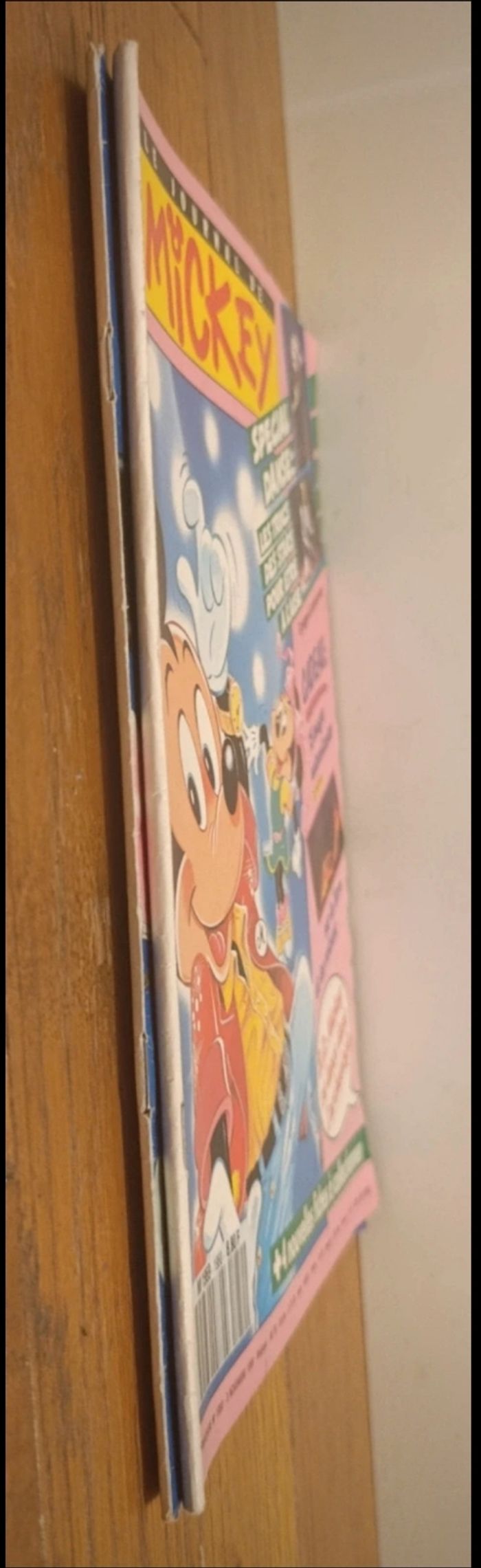 Lot de 2 journaux de Mickey avec Cadeaux vignettes panini découvertes fin 80 début 90 vintage - photo numéro 10