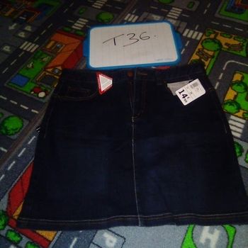 jupe en jean taille 36