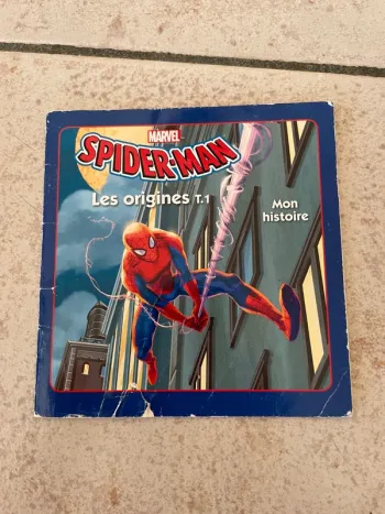Petit livre souple Spiderman Mon histoire du soir