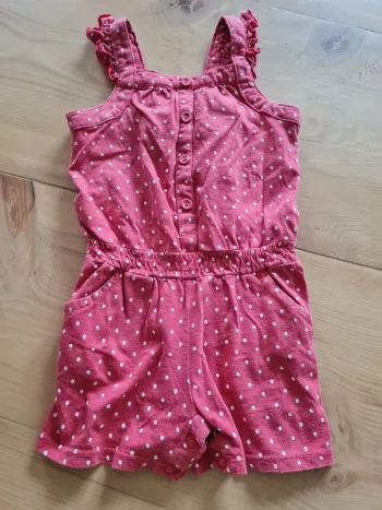 Combinaison short 18 mois fille