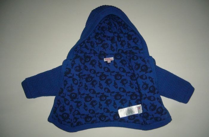 Gilet DPAM Neuf hiver garçon 12mois - photo numéro 4