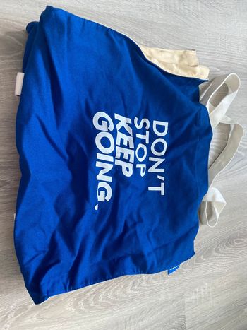 Sac cabas sport plage course neuf dont stop keep going birchbox