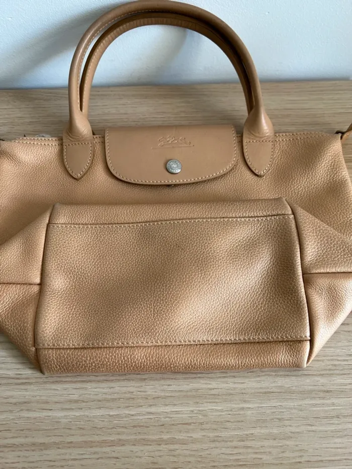 Longchamp pliage cuir - photo numéro 5