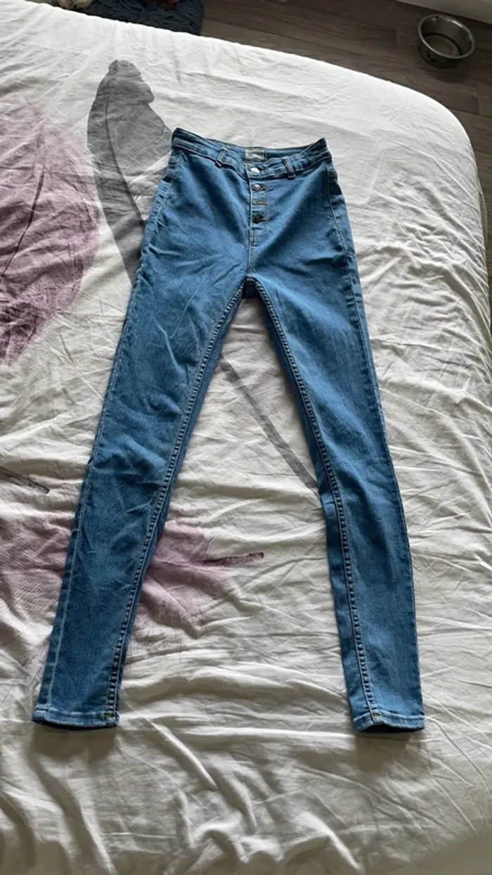 jean skinny bleu