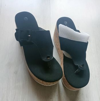 Talon compensée femme
