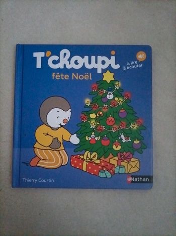 Livre T'choupi fête Noël