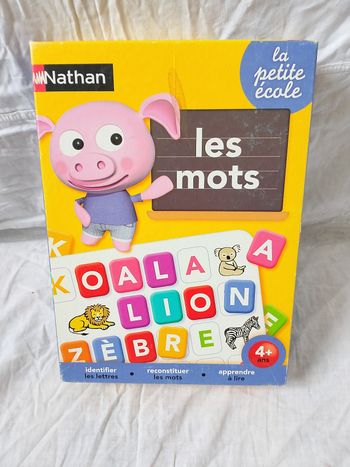 Les mots la petite école Nathan complet