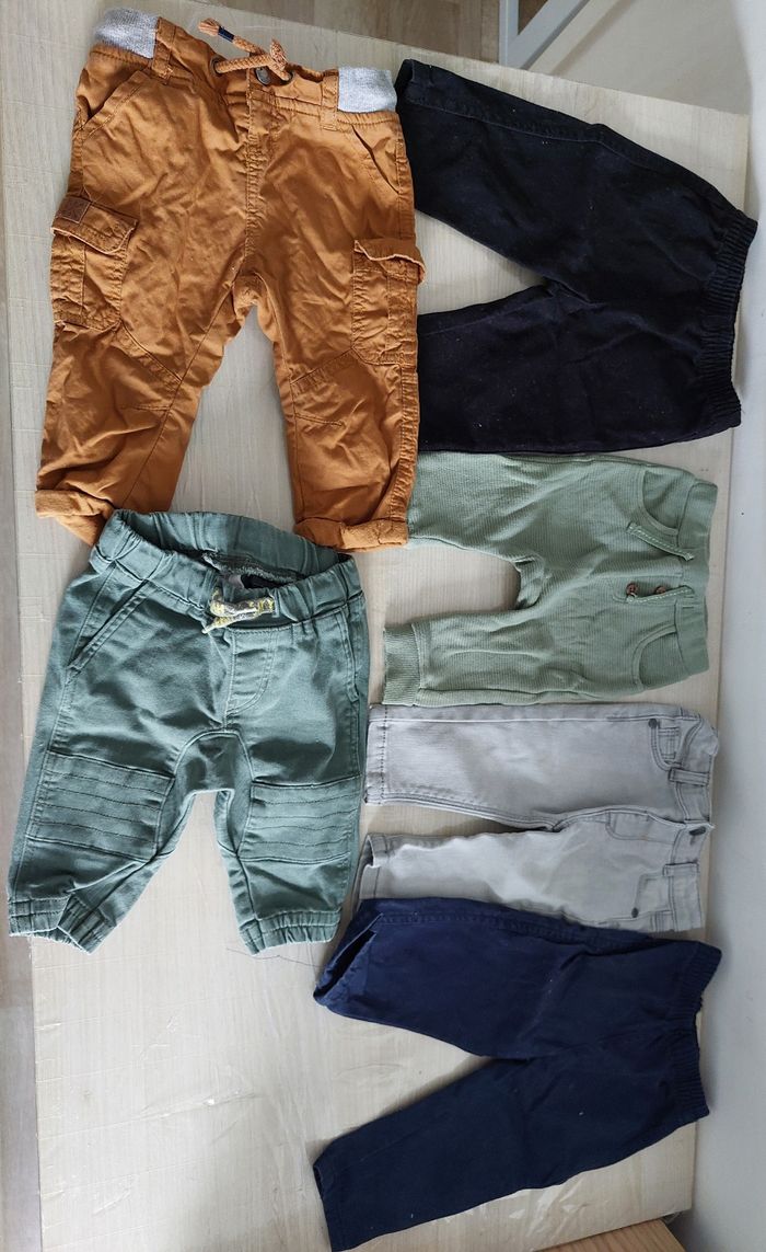 Lot  de 57 vêtements garçon 6mois - photo numéro 10
