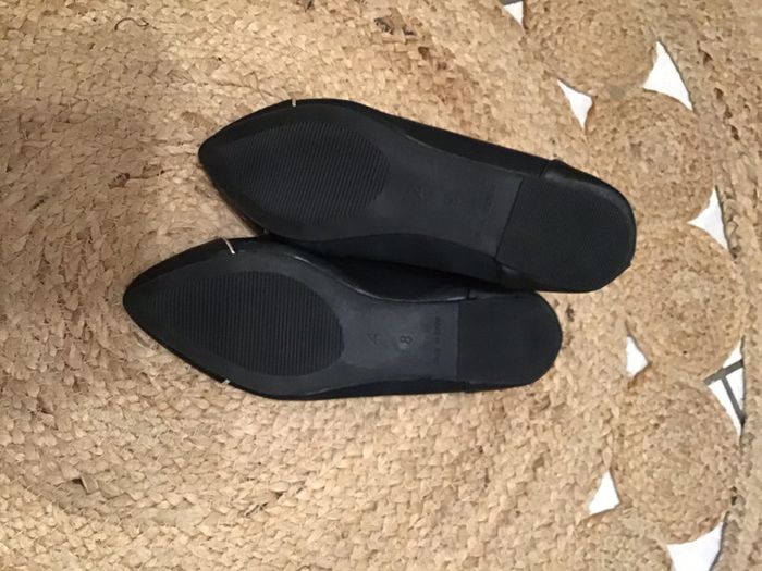 Chaussure plate de couleur noir et argenté taille 38 - photo numéro 3