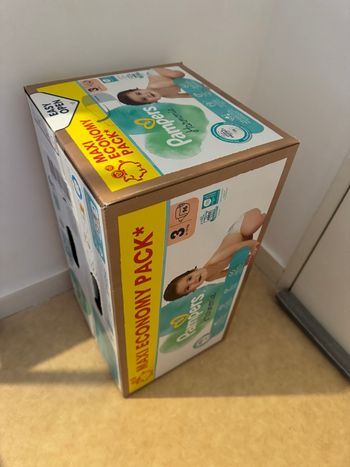 Pack couche taille 3 pampers
