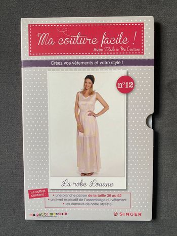 Ma couture facile avec Made in me couture la robe Louane