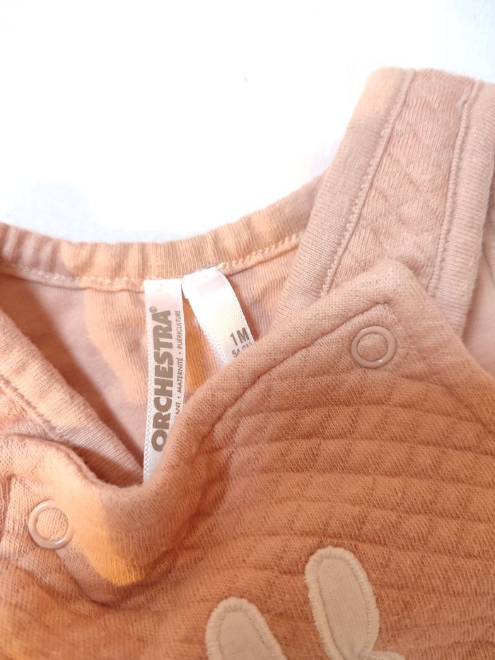 Salopette bébé fille - 1 mois - Très bon état - Orchestra - photo numéro 5