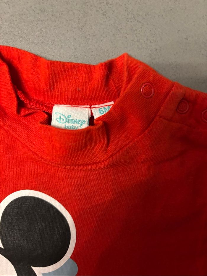 T shirt manches longues Mickey - photo numéro 2