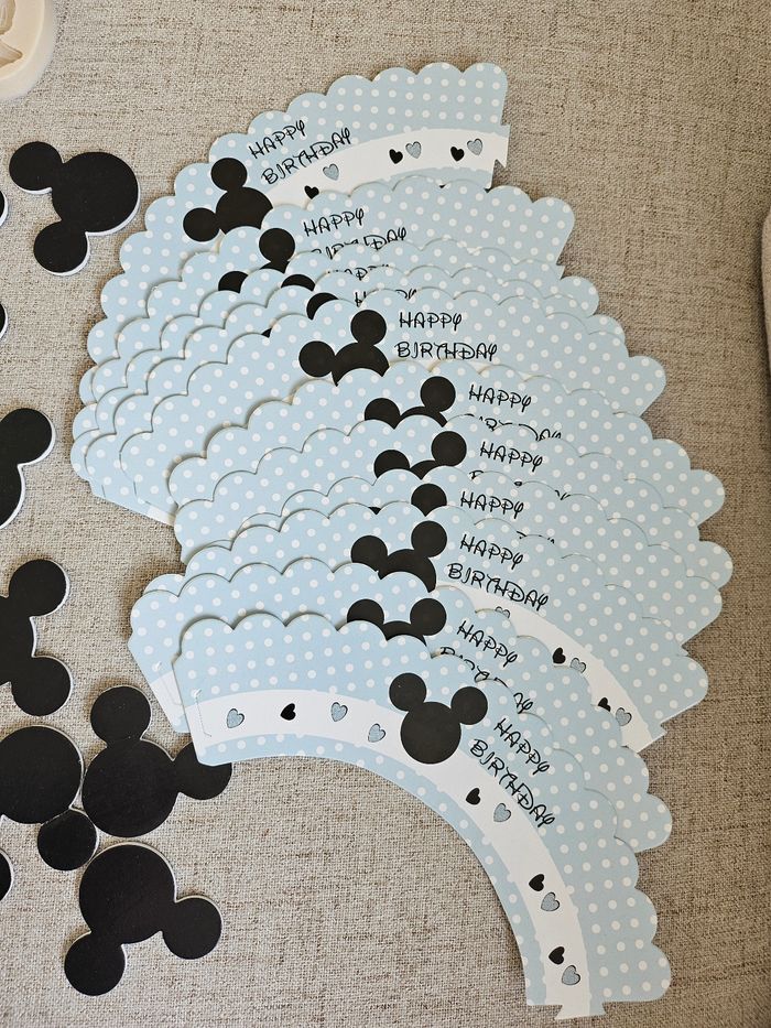 Lot décorations de fête Mickey - photo numéro 3