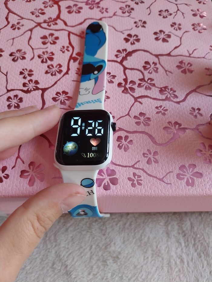 Montre de sport stitch