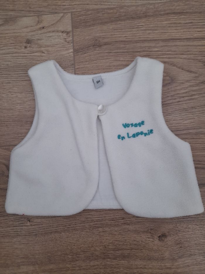 Gilet sans manches 6 mois