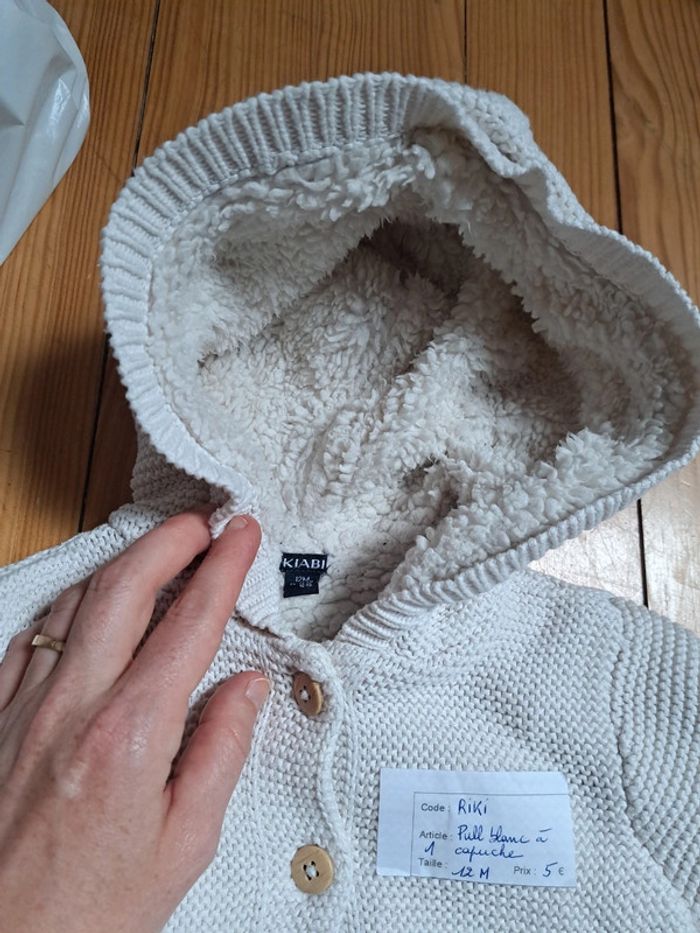 Pull à capuche fourré - photo numéro 3
