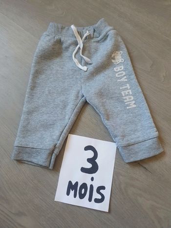 Pantalon jogging 3mois