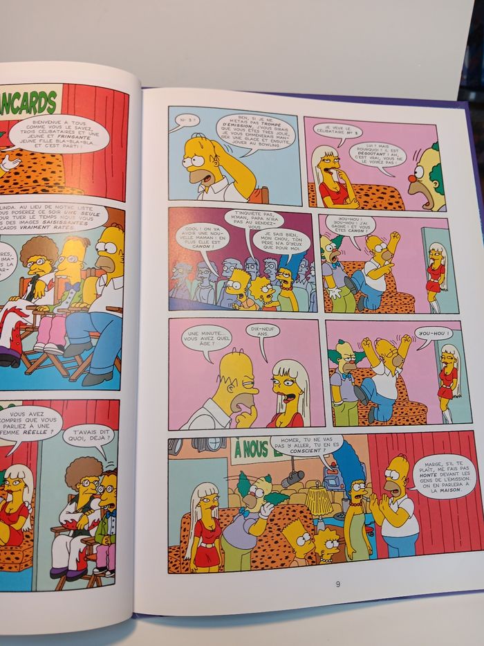 Livre Bande dessinée les Simpson Totalement déjantés - photo numéro 5