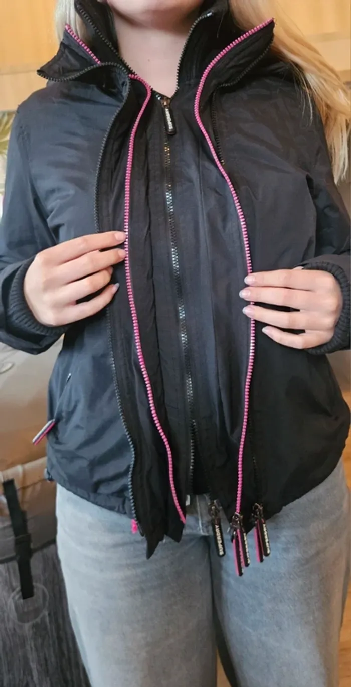 Veste femme à capuche Superdry - photo numéro 5