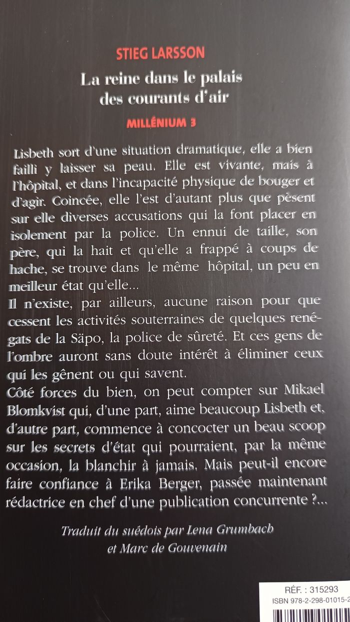 " La reine dans le palais des courants d'air" - photo numéro 3