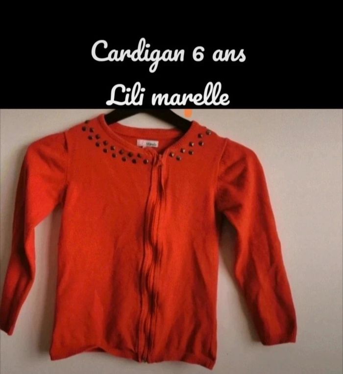 Gilet cardigan Lili marelle
