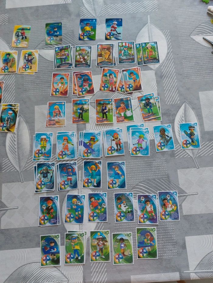 Lot de 120 cartes Playmobil - photo numéro 2