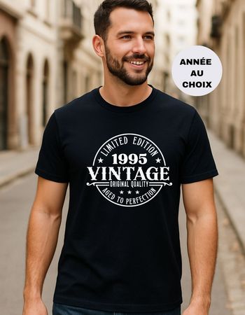 Tee-shirt anniversaire 30 ans - cadeau pour homme