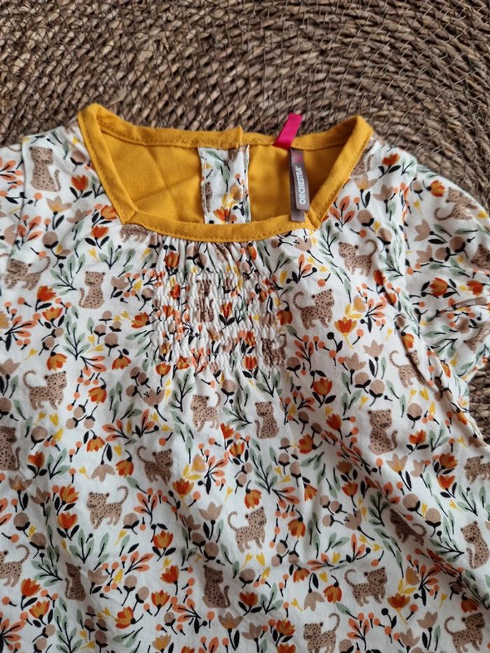 Joli tee-shirt manches courtes Orchestra taille 9 mois - photo numéro 3