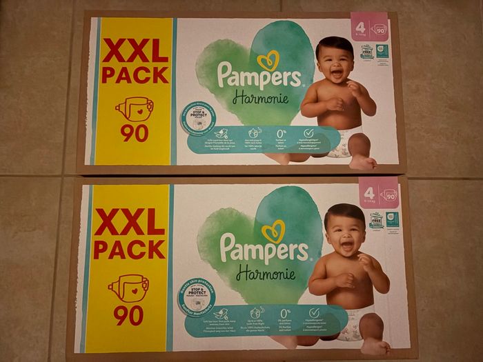Couches Pampers Harmonie Taille 4 Neuf
