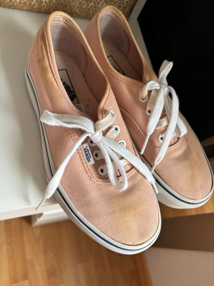 Vans plates-formes rose - photo numéro 2