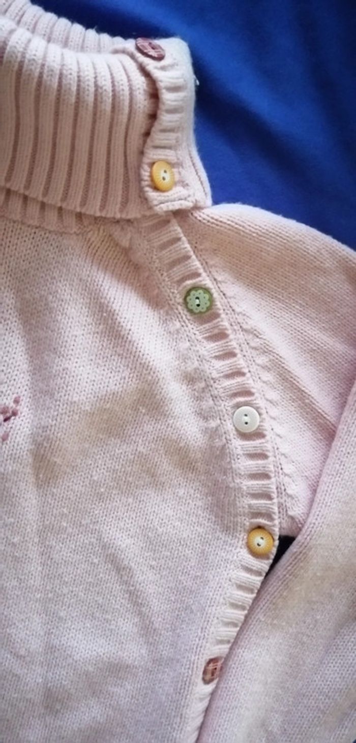 Gilet chaud col montant sergent major - photo numéro 4