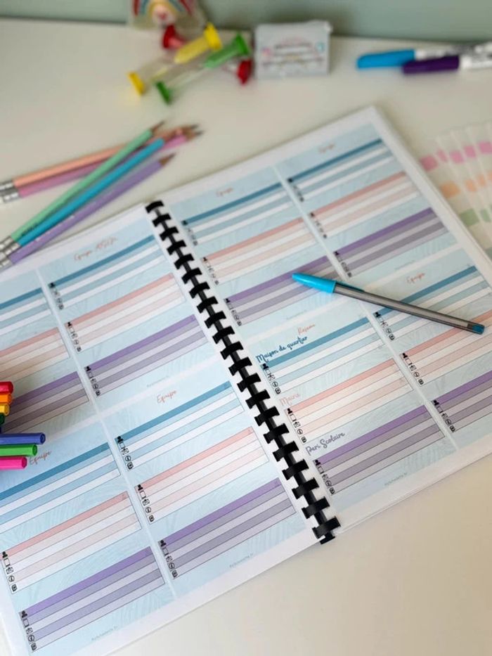 Cahier de bord / de classe 2025 2026 Enseignant 164 pages - photo numéro 3