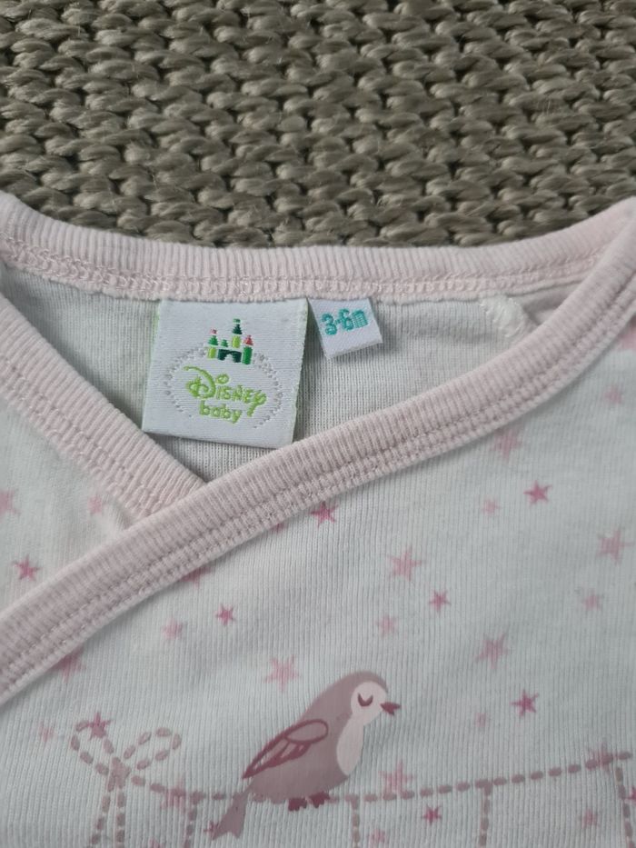 Lot de 2 bodies manches longues fille - 3 mois - photo numéro 6
