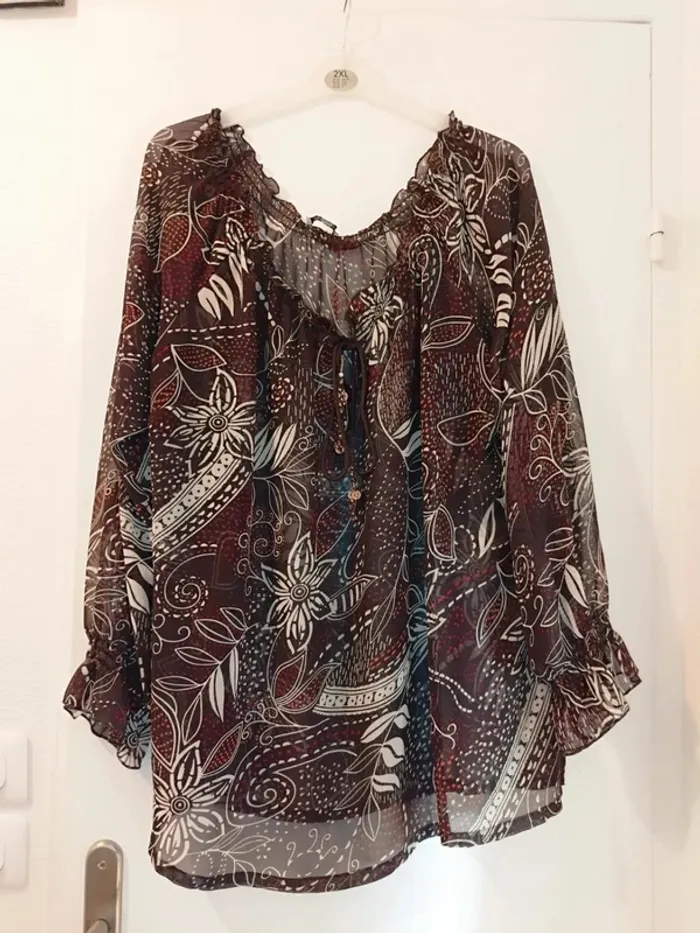 Blouse colorée - Vetissimo - taille 52