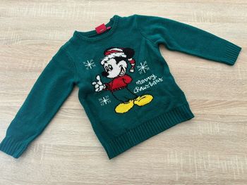 Pull en laine Mickey 6 ans